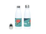 Gourde isotherme Ping Pong "La raquette de tennis de table" - personnalisable