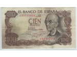 ESPAGNE 100 PESETAS 17 NOVEMBRE 1970 SERIE 2T TTB
