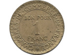 FRANCE 1 FRANC CHAMBRES DE COMMERCE 1923 SUP-