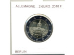 ALLEMAGNE 2018 F  2 EURO COMMEMORATIVE BERLIN SUP