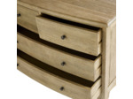 Commode Saumur Chêne Massif 4 tiroirs 105x82x55cm
