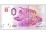 SUISSE 2017-1 AQUATIS BILLET SOUVENIR 0 EURO TOURISTIQUE NEUF