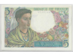 FRANCE 5 FRANCS BERGER X. 24 02/06/1943  NEUF