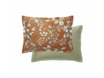 Taie d'oreiller FLEUR D'ORANGER ROUILLE Garnier-Thiebaut
