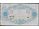 FRANCE 500 FRANCS BLEU ET ROSE 27 AVRIL 1933 O.2193 TB+