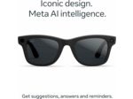 RAY-BAN Meta Gen 2 Wayfarer - Lunettes Connectées IA - Noir Mat Monture Noire Mate, Verre Polar Gradient Graphite Taille unique