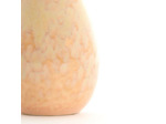 Vase céramique Culla pêche clair 16x29cm