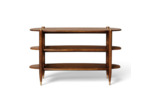 Console Details Elanza Bois de Manguier Laiton 76x130x38cm