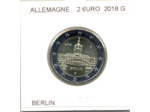 ALLEMAGNE 2018 G  2 EURO COMMEMORATIVE BERLIN SUP