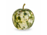 Lampe à Poser Led Pomme Verte verre 15x15x17cm