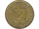 FRANCE 2 FRANCS DOMARD 1922 2 OUVERTS SUP-