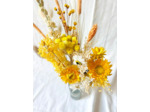 Bouquet séché en fiole MADELEINE
