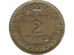 FRANCE 2 FRANCS DOMARD 1923 TTB+
