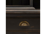 Vaisselier 3 tiroirs Botti Bois de Manguier Noir 221x158x47cm