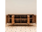 Buffet arrondi Ainigma Bois de Manguier 77x48x170cm