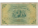 GUYANE 100 FRANCS CAISSE CENTRALE 1941 SERIE PU TB+