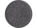 Allemagne 5 PFENNIG 1921 F Etat TTB+