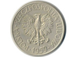 POLOGNE 10 ZLOTYCH 1959 TTB