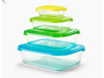 4 BOITES DE CONSERVATION EN VERRE