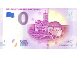 ALLEMAGNE 2019-6 WELTKULTURERBE WARTBURG BILLET SOUVENIR 0 EURO