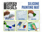 Tapis de peinture en silicone