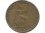 GRANDE BRETAGNE 1 FARTHING VICTORIA 1840 TB+