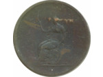 GRANDE BRETAGNE 1/2 PENNY GEORGES III 1806 TB n3