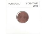 PORTUGAL  2002 1 CENTIME SUP
