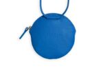 CARRE ROYAL Mini sac bleu en cuir