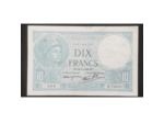 FRANCE 10 FRANCS MINERVE 14-11-1940 SERIE R.79503 308 TTB F 07/20