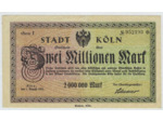 ALLEMAGNE ( KOLN ) 2 MILLION MARK SERIE I 01-08-1923 TTB