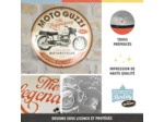 Nostalgic-Art 25111 - Plaque MOTO GUZZI The Legendary - 35 cm