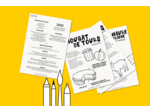 La Gastronomie de Touraine | 5 fiches de coloriage – Les trésors à colorier | Des recettes de Tours | Papier aquarelle | Formats A4, A5, A6 | - copie