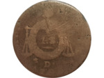 FRANCE SOL AUX BALANCES 1793 D° (Dijon) B G19