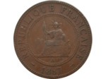 INDOCHINE 1 CENTIME 1887 A TTB