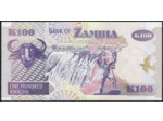 ZAMBIE 100 KWACHA 1992 SERIE CD NEUF W38a