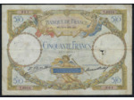 FRANCE 50 FRANCS L.O. MERSON 10-9-1931 T.8924 TB+