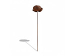 Tuteur jardin fleur 7x7x55cm