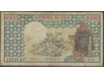 TCHAD 1000 FRANCS NON DATE SERIE X.9 TB+