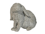 Statuette lapin ciment 24x14x21cm