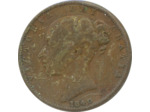 GRANDE BRETAGNE 1 FARTHING VICTORIA 1840 TB+