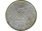 ALLEMAGNE 1/2 MARK 1914 A TTB