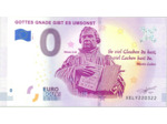 ALLEMAGNE 2019-1 GOTTES GNADE GIBT ES UMSONST BILLET SOUVENIR 0 EURO TOURISTIQUE