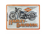 Plaque métal Harley Davidson Original Motorcycle - 30 x 40 cm.