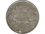 ALLEMAGNE 1/2 MARK 1917 A TTB+