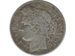 FRANCE 1 FRANC CERES 1887 A (Paris) TTB