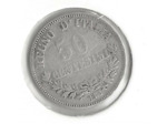 ITALIE 50 CENTESIMI 1863 TBN TB+