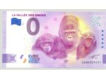 86 ROMAGNE 2020-1 LA VALLEE DES SINGES (ANNIVERSAIRE) BILLET SOUVENIR 0 EURO