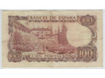 ESPAGNE 100 PESETAS 17 NOVEMBRE 1970 SERIE 1B TTB