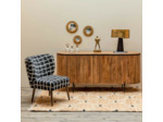 Buffet arrondi Ainigma Bois de Manguier 77x48x170cm